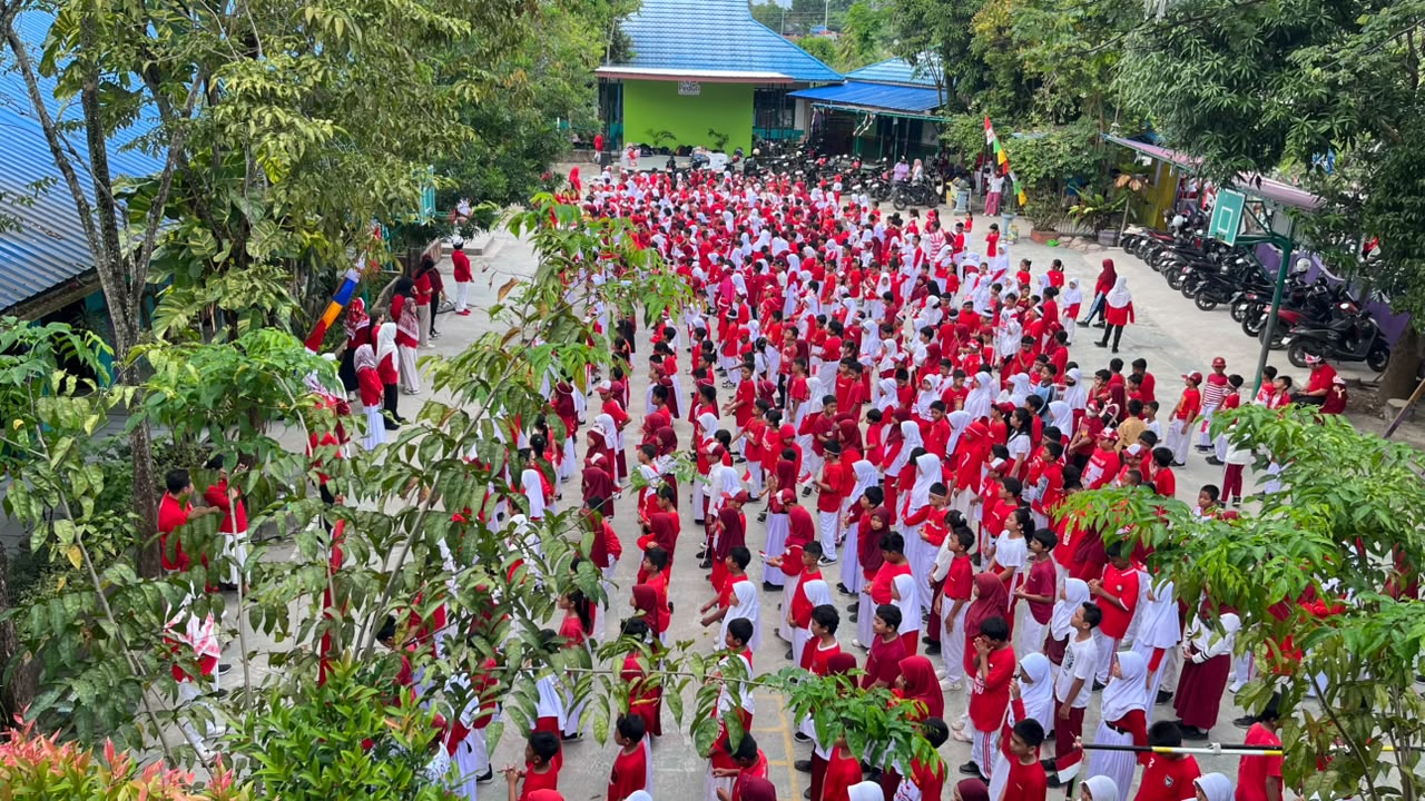 Pembiasaan Siswa SDN 006 Balikpapan Timur